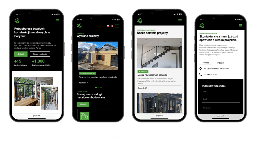 tworzenie strony internetowej cena