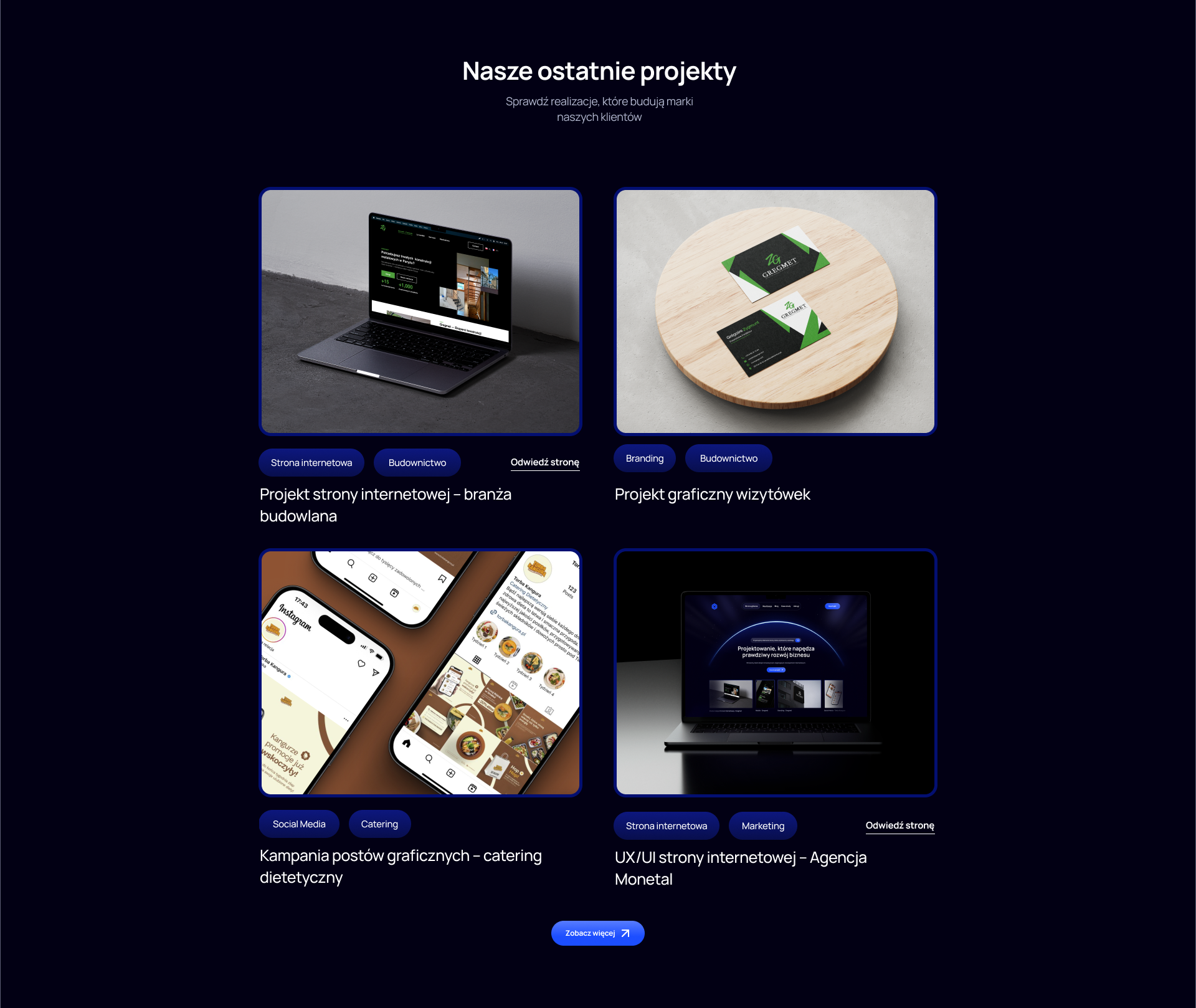 wykonanie strony internetowej